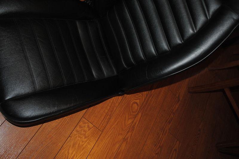 Passenger seat, VERY NICE black leather Porsche 924 944 911 like new (tombstone), US $69.99, image 3