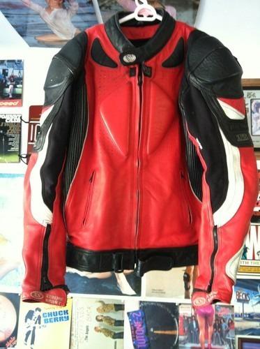 Frank thomas motorcycle leather jacket ips . riding jacket . men's xs