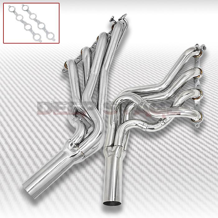 2x4-1 tubular exhaust manifold header extractor 98-02 camaro/trans am ls1 5.7 v8
