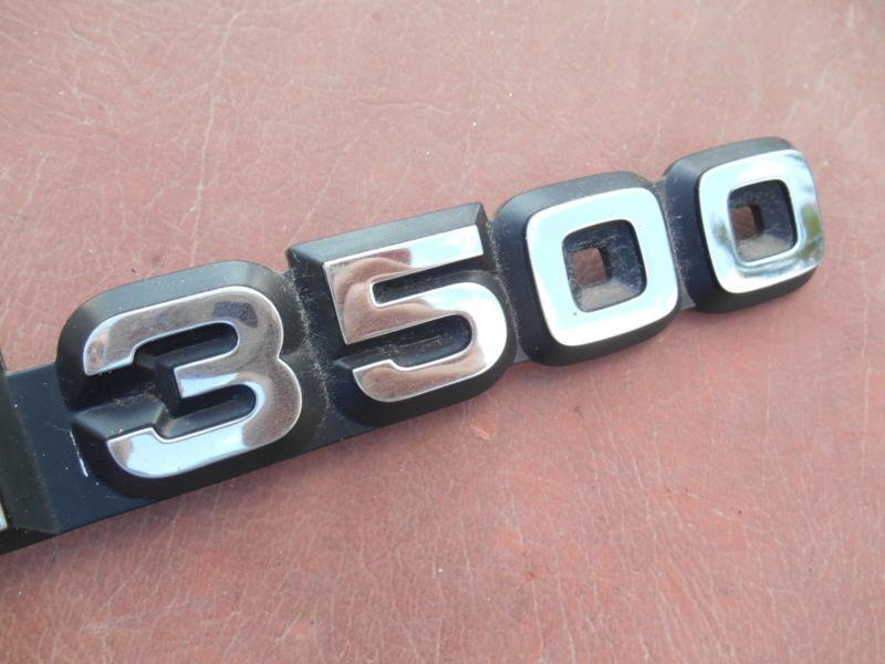 Dodge RAM 3500 Door Emblem Nice Used Shape, US $13.99, image 2
