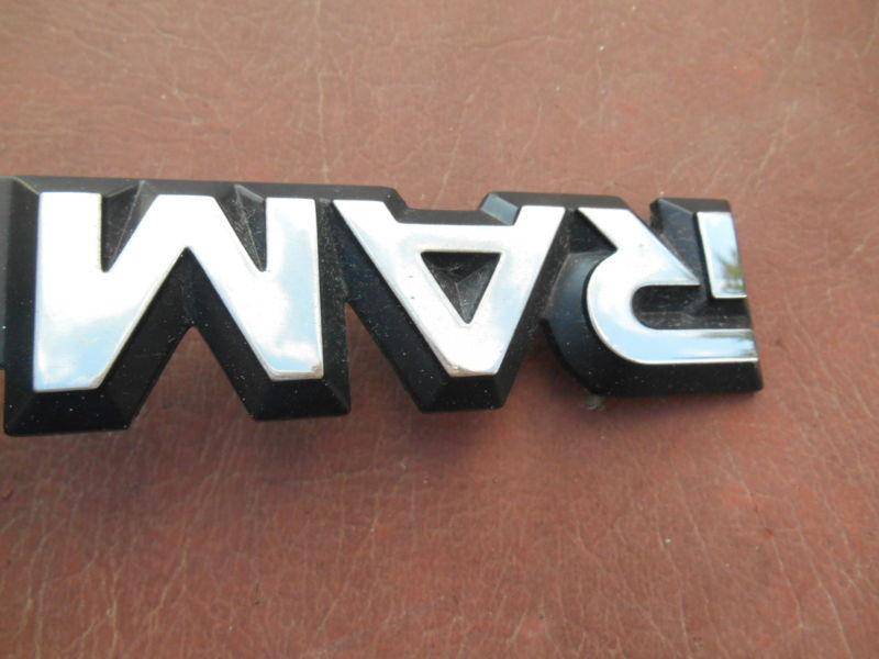 Dodge RAM 3500 Door Emblem Nice Used Shape, US $13.99, image 3