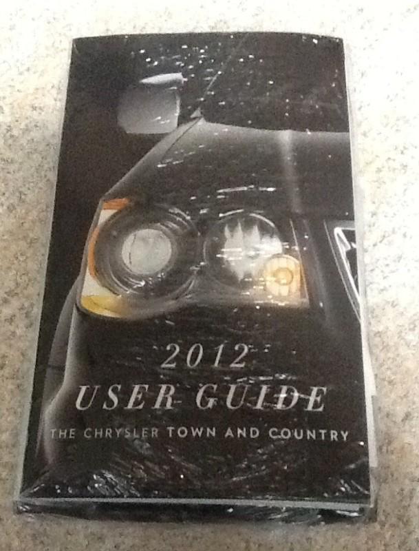 2012 12  chrysler town and country user guide