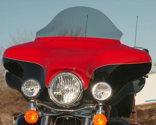 Klock werks tint 8.5" flare windshield 96-13 flh batwing harley custom bagger