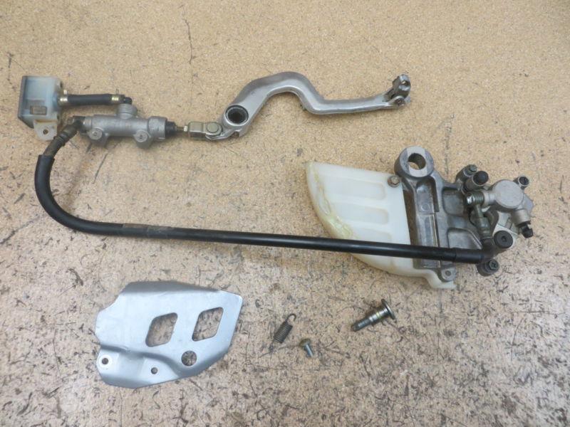2003 03 klx400r klx 400r 400 klx400 rear brake assembly master caliper pedal