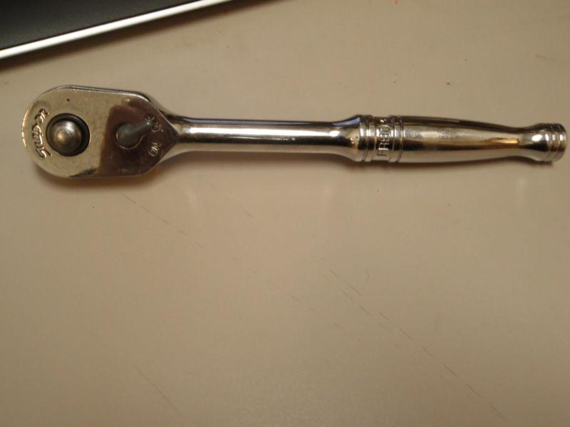 Snap-on ratchet fr80 3/8" dr. quick release handle