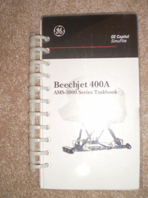 Beechjet 400a ams-5000 series pilot taskbook manual