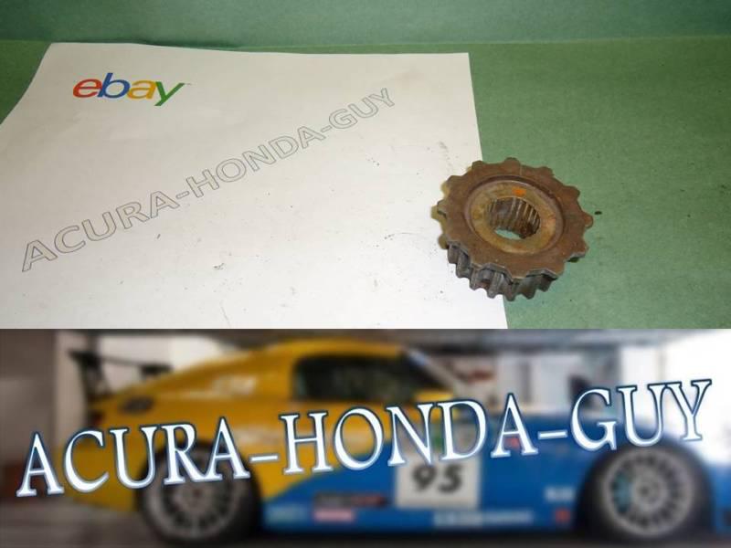Find D16 96 97 98 99 2000 Honda Civic Oil Pump / Crank Gear Pulley OEM