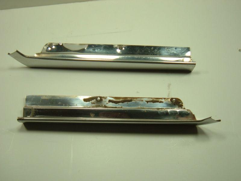 Find 1961 Ford Galaxie Convertible Windshield Garnish Trim Part 1151