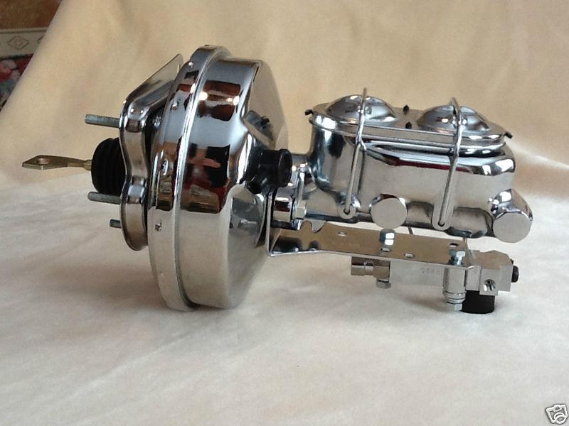67 68 69 70 Mustang Chrome disc brake booster & 1 1/8