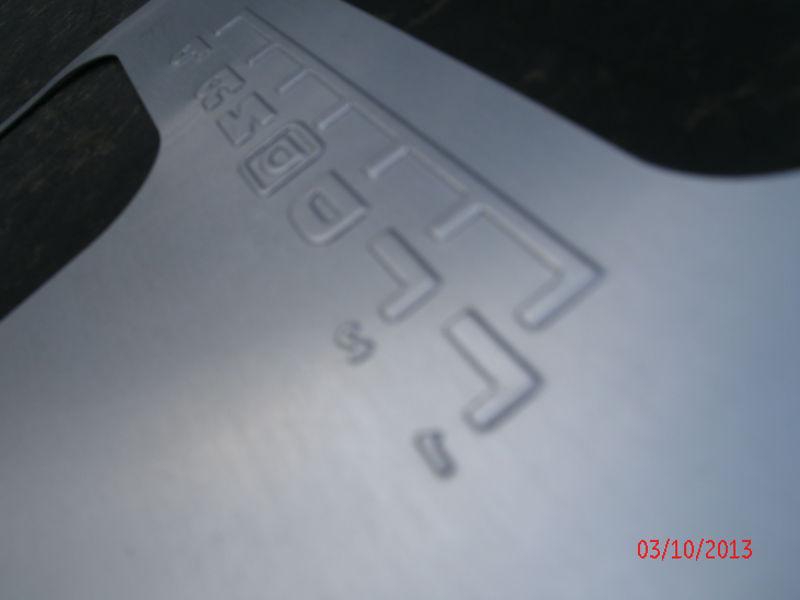 1965-67 (C2) Corvette 4-Speed Overdrive Auto Trans Shifter Indicator Plate, US $38.00, image 4