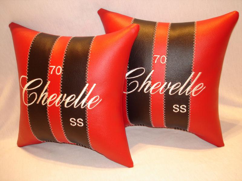 Chevelle rallye stripe pillow set to match your paint. great christmas gift
