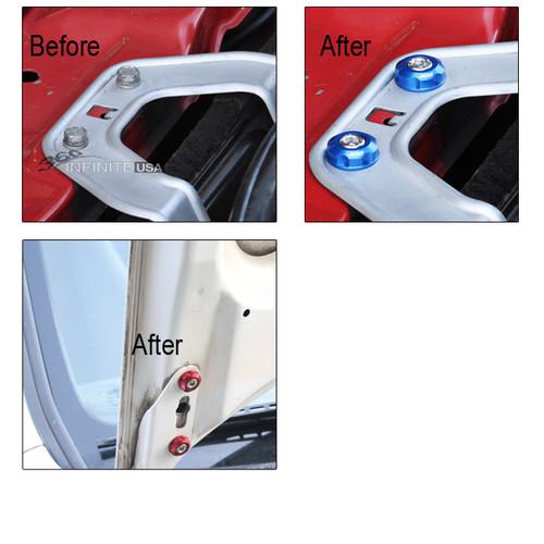 ADD W1 FENDER BUMPER LIGHT WASHER red blue gold purple gummetal10mm hex bolt , US $17.99, image 3