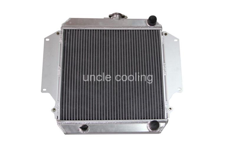 2 rows dual pass suzuki sierra 2 dr softop/ hardtop sj410/ 413 aluminum radiator