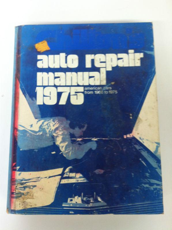 Chilton manual 1975 american cars from 1968-1975, read for more info