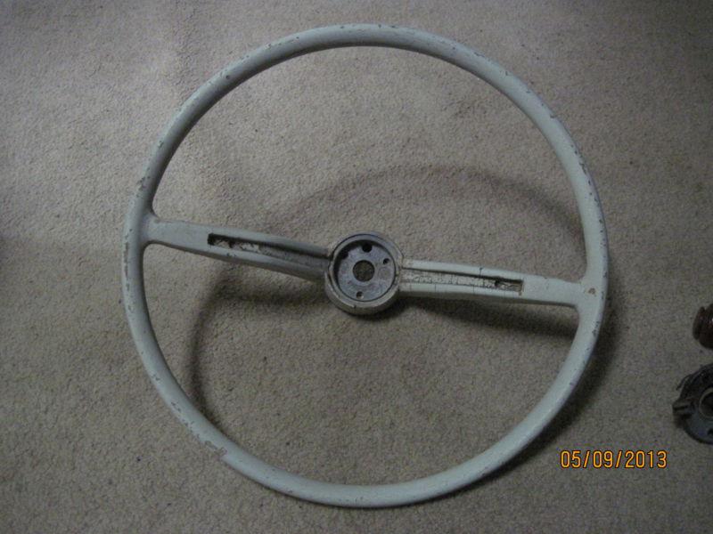 1963 vw bug beetle steering wheel  an original