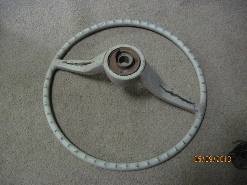 1963 VW BUG BEETLE STEERING WHEEL an original, US $20.00, image 2
