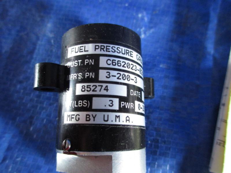 Find UMA Fuel Pressure Gauge, P/N C6620230201 FAA 81303 in Melbourne