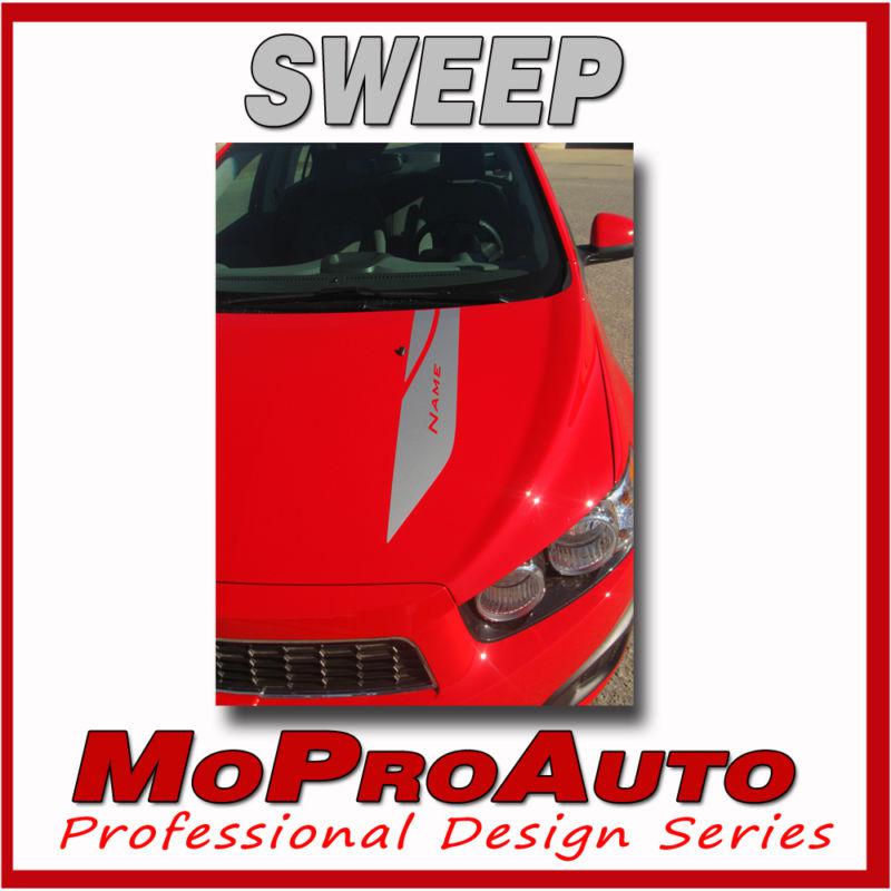 Chevy sonic / graphics 2014 / sweep pro grade vinyl / stripes decals kit 3m era
