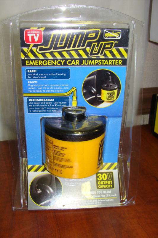 Find NEW JUMP UP EMERGENCY CAR STARTER JUMPSTARTER PLUGS INTO CIGARETTE