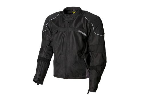 Scorpion ventech 2 textile mesh motorcycle jacket black mens size medium