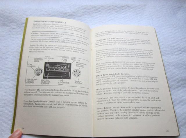 1974 Thunderbird Tbird Owners Manual ORIGINAL , US $9.95, image 2