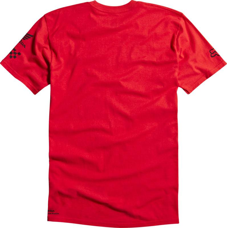 Fox Racing Honda Basic T-Shirt Red Tee Shirt 2014, US $24.95, image 2