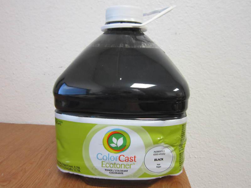 2 gallons of sherwin williams, colorcast ecotoner, toner colorant, black