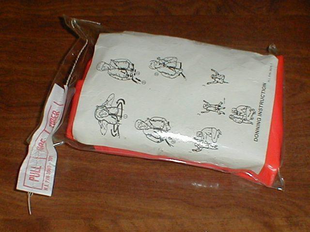 Survival life vest adult/child