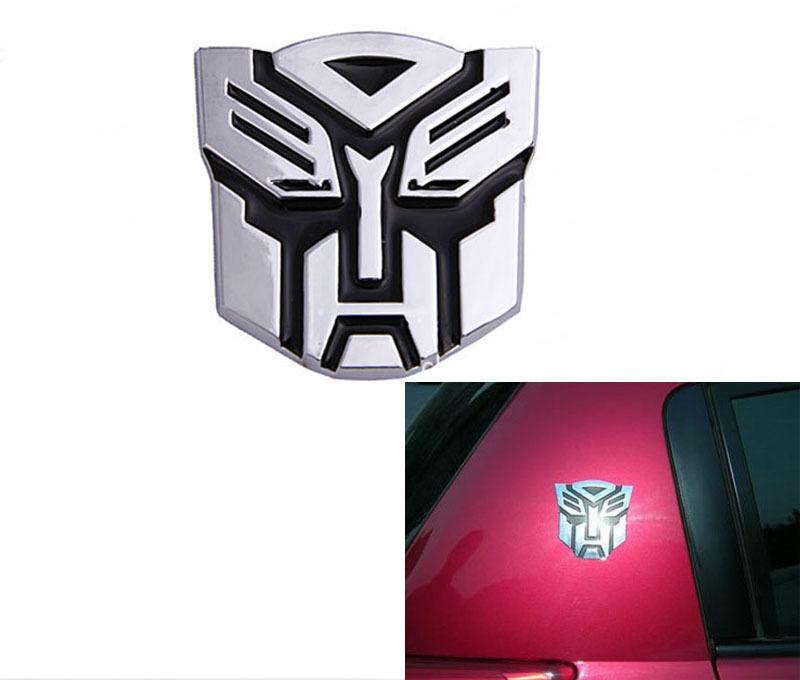 1 Pair Metal Transformer AUTOBOT DECEPTICON Car Sticker Emblem badge Logo Decal, US $7.99, image 2