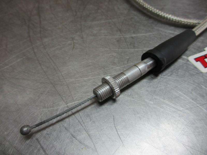 Sell Yamaha Raptor Steel Braided throttle Cable 660R 660 YFM in Orange