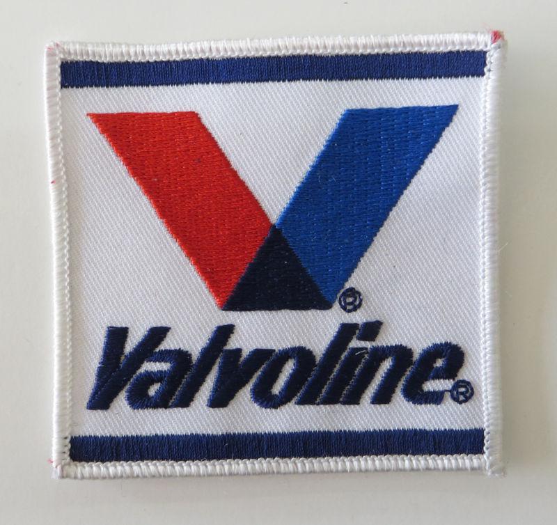 Valvoline embroidered sew-on patch, 3"x3", new