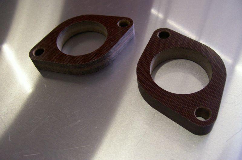 Weber 44 ida 44 idf mm riser vw pantera ford shelby cobra porsche phenolic 1/2"