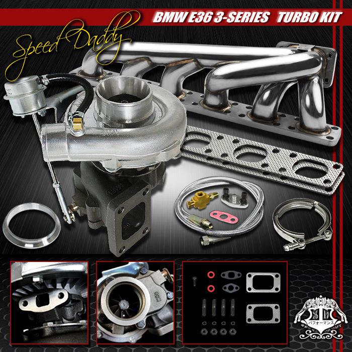 Sell T04E T3/T4 TURBOCHARGER+WASTEGATE+TURBO MANIFOLD+FEED LINE 9299