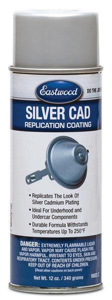 Eastwood silver cad aerosol detail paint 12oz- cadmium plating