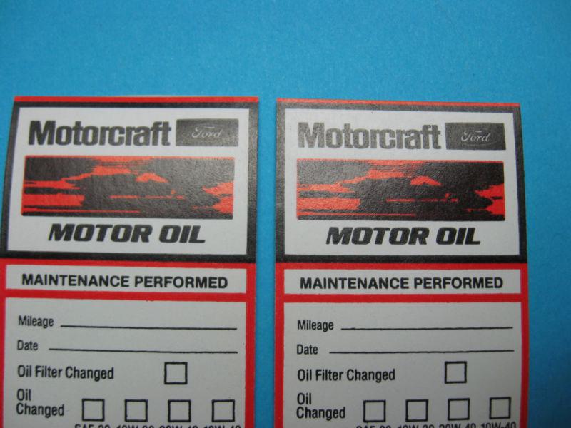 Two NOS Ford Motorcraft June 1980