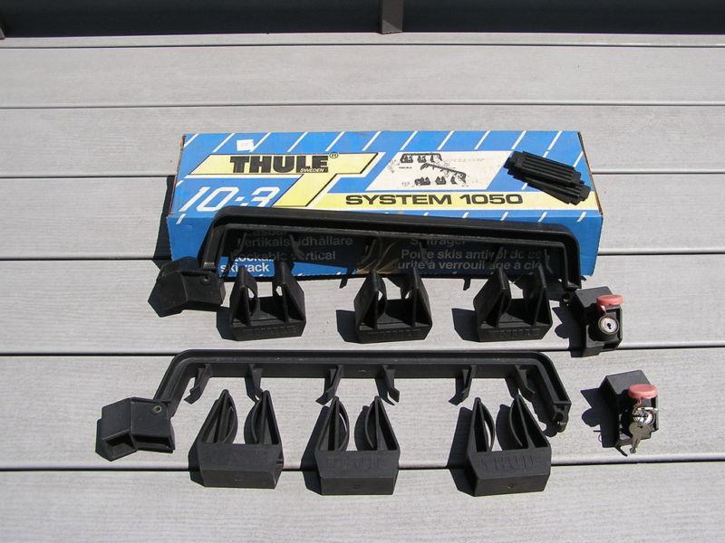 Sell Thule Roof Rack Vertical Ski holder 103 in North Andover