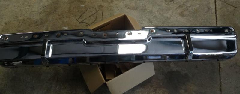 1981-1987 buick regal 2-door coupe rear bumper with reinforcement 82 83 84 85 86