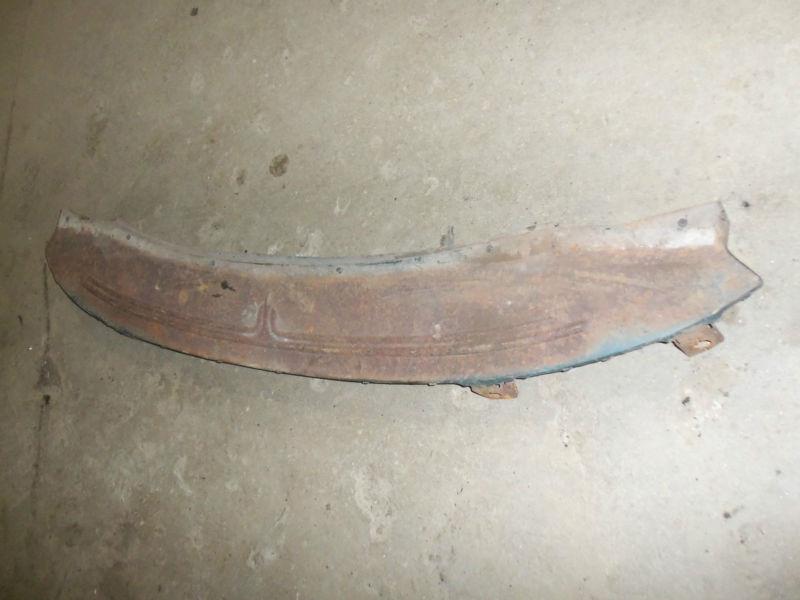 46 47 48 CHEVY REAR BACK BUMPER FILLER GRAVEL DUST PAN SHIELD SPLASH PANEL, US $125.00, image 2