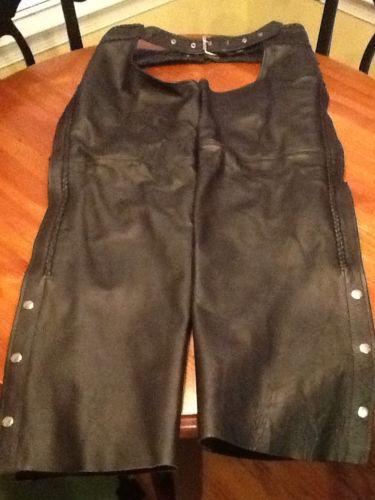Mens leather chaps