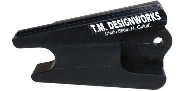 Tm designworks swingarm protector black for yamaha raptor 660