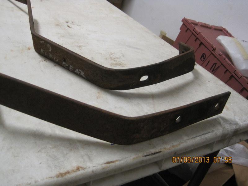1959 FORD REAR BUMPER BRACKETS - ORIGINAL, US $125.00, image 2