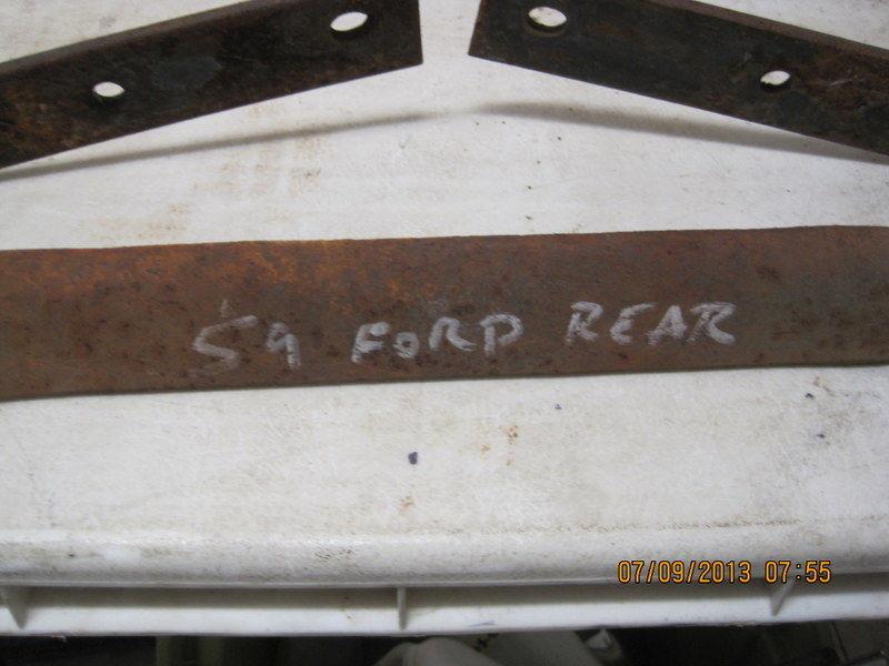 1959 FORD REAR BUMPER BRACKETS - ORIGINAL, US $125.00, image 4