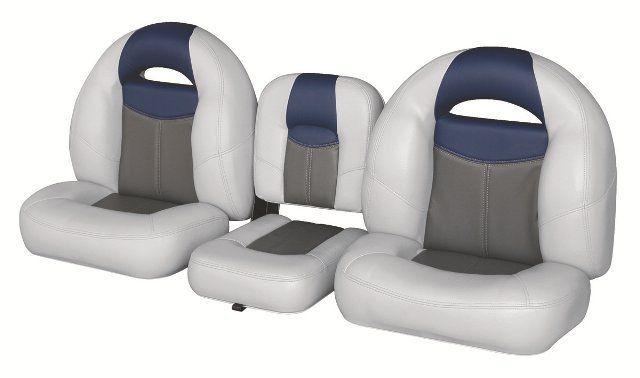 New wise 62" 3 piece bass boat seat set / bass boat seat / bass boat seats