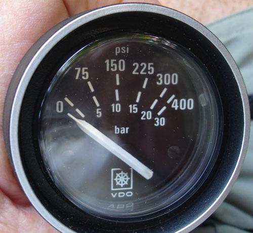 Sailboats vdo pressure gauge  new#