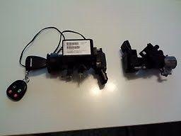 Ignition switch with key and door fob