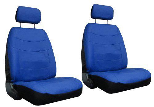 Blue Car Seat Covers Set w/ Steering Wheel Cover & Belt Shoulder Pads #1, US $46.93, image 4