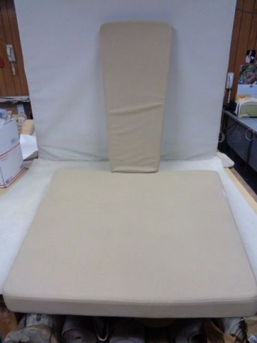 Scout seat cushion tan 73 1/4&#034; x 39&#034; x 3&#034; marine boat