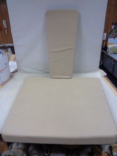 Scout seat cushion tan 73 1/4" x 39" x 3" marine boat