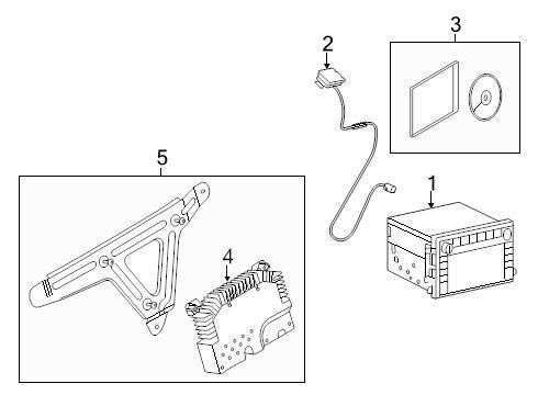 Ford oem antenna amplifier ar3z18b849c image 4