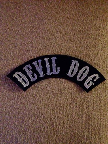 Devil dog rocker patch